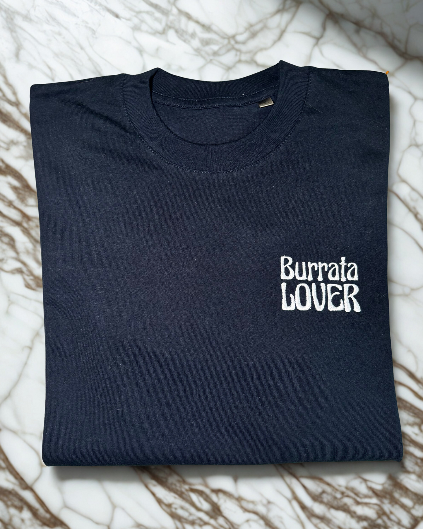 T-shirt brodé Burrata Lover