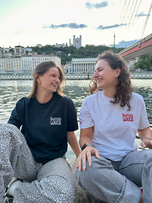 T-shirt brodé Burrata Lover