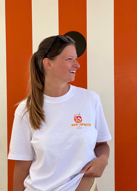 T-shirt brodé Sun Spritz