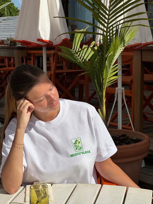 T-shirt brodé Mojito'clock