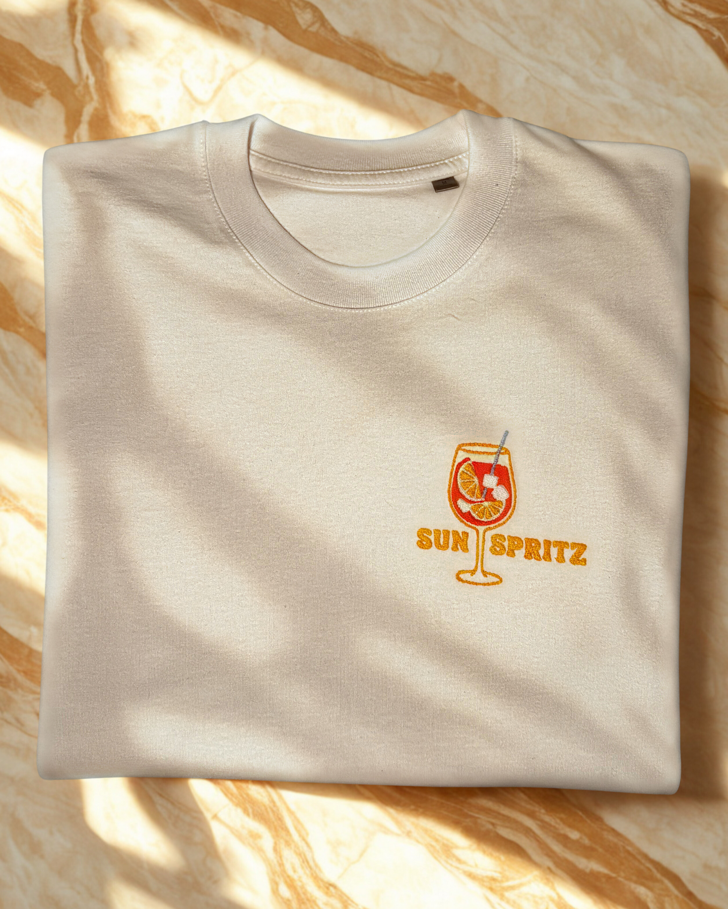 T-shirt brodé Sun Spritz