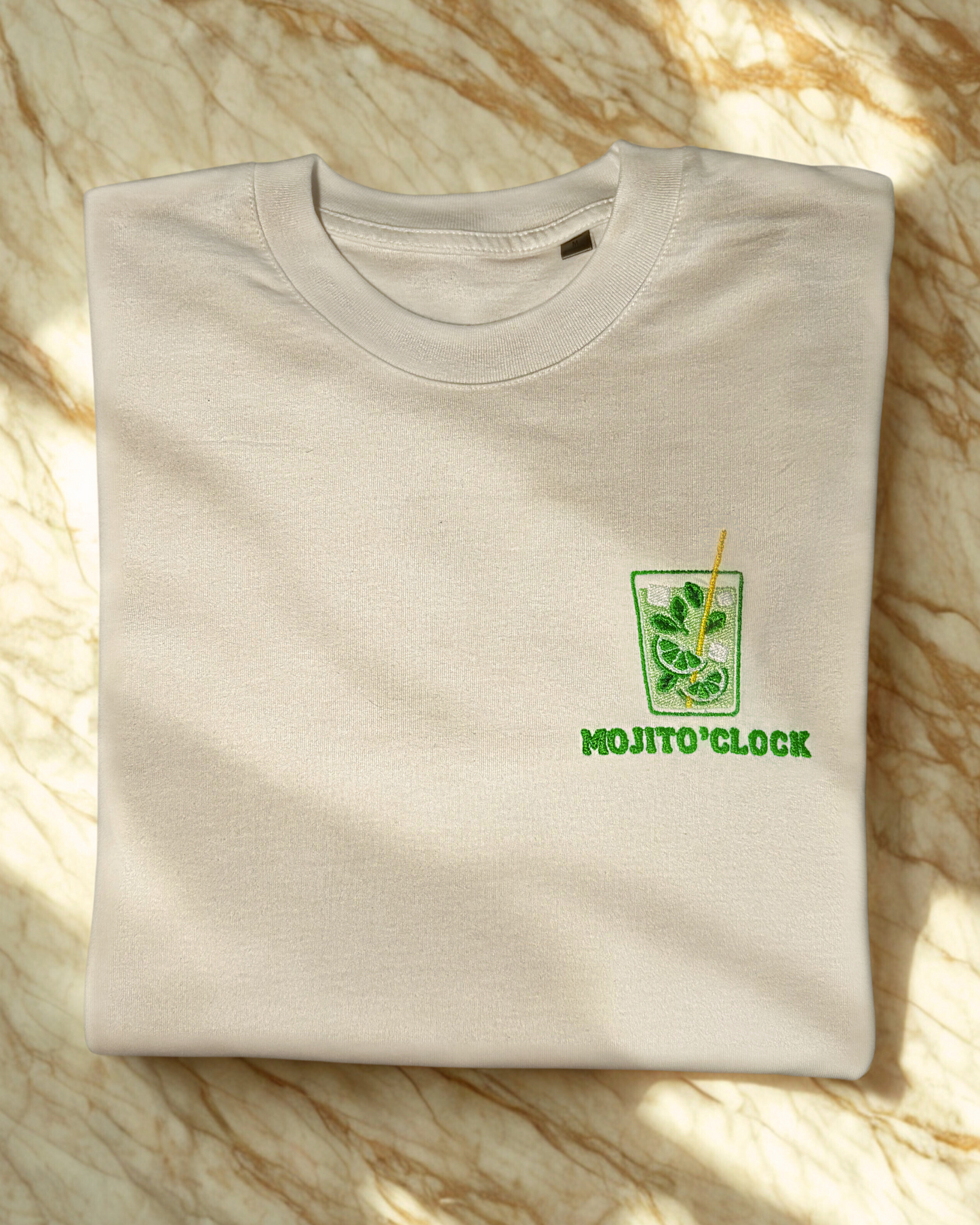 T-shirt brodé Mojito'clock