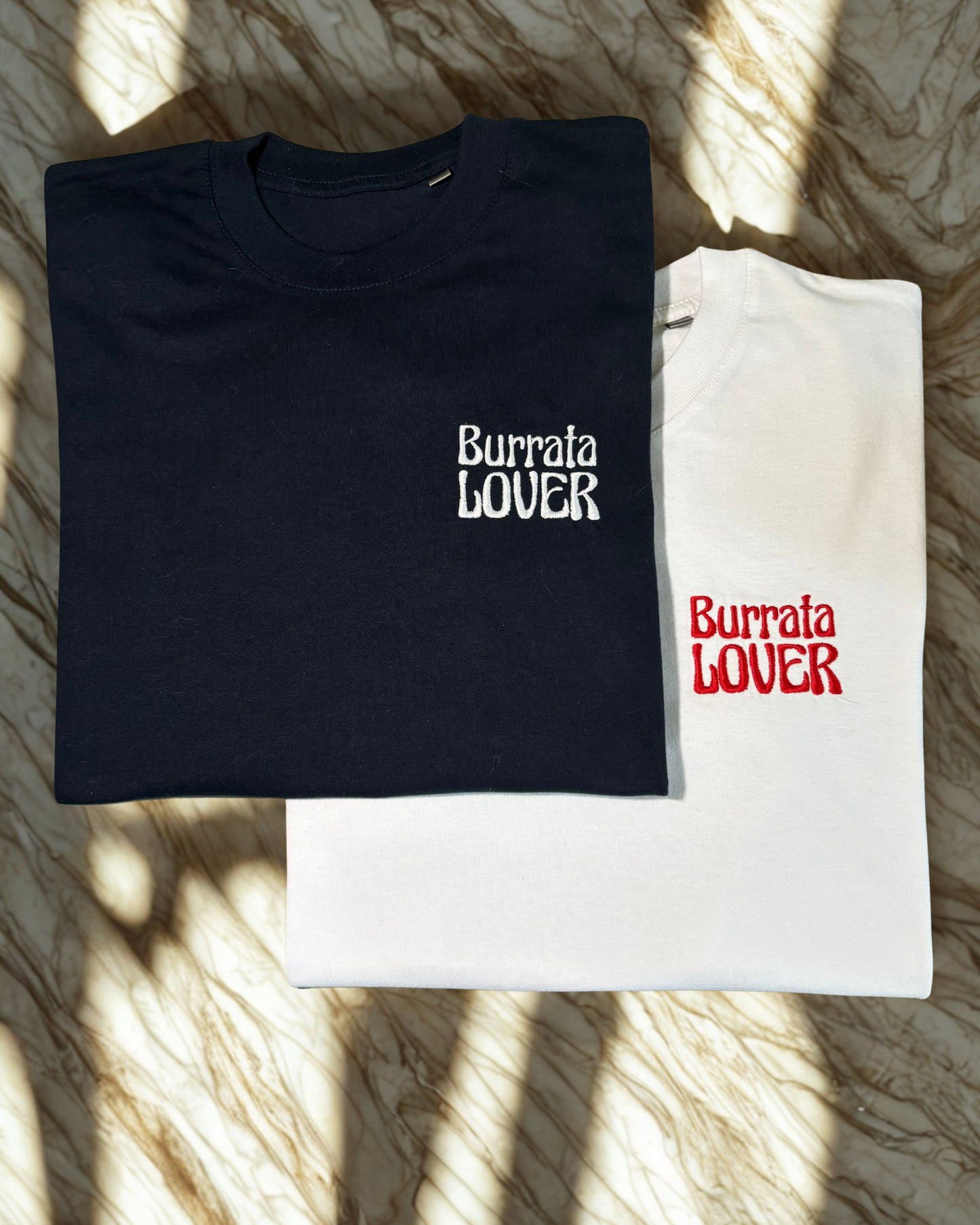 T-shirt brodé Burrata Lover