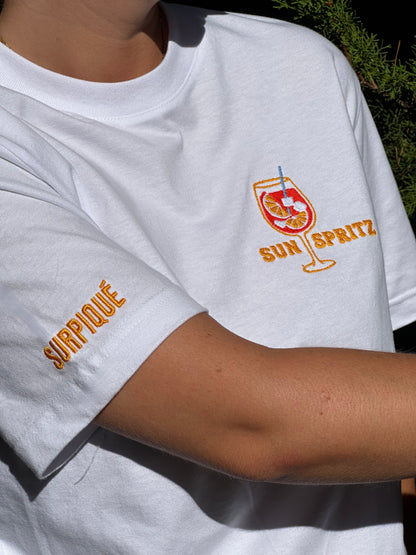 T-shirt brodé Sun Spritz