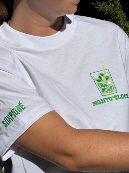 T-shirt brodé Mojito'clock