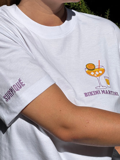 T-shirt brodé Bikini Martini